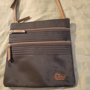 Dooney and Bourke North South Triple Zip crossbody